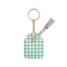 246607 Wireless Earbud Case Spearmint Caning