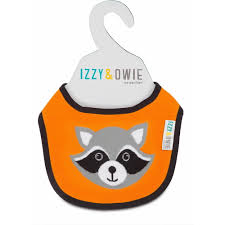 79418 Orange Raccoon Bib