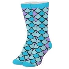 Cool Socks Mermaid Fin women's sock