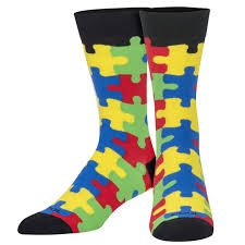 Cool Socks Puzzled Socks
