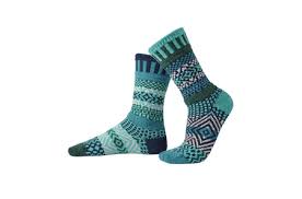 Evergreen Crew Solmate Socks / Small
