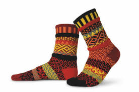 Fire Adult Crew Solmate Socks