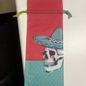 wt-1014-29 Skull Wine Bag