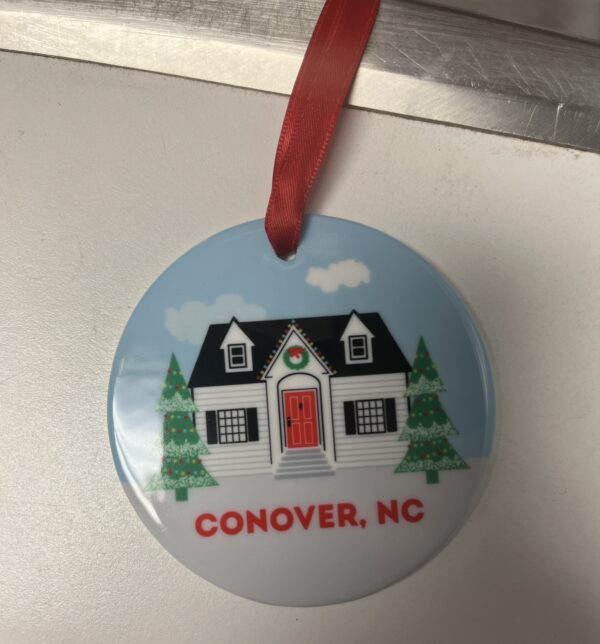 Conover NC House Ornament