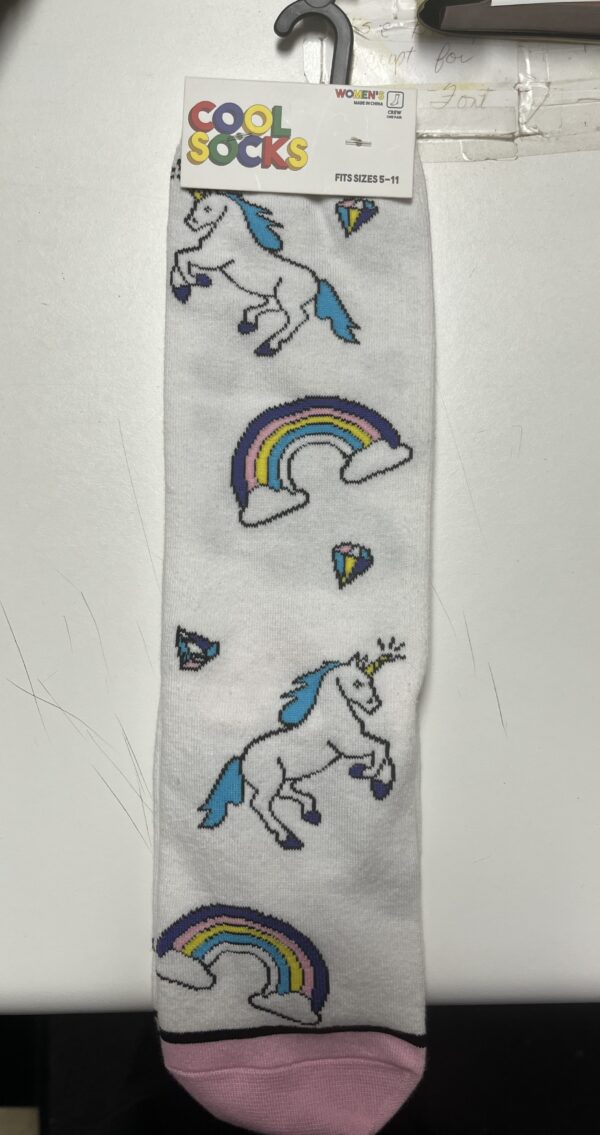 Cool Socks  unicorn multi sock