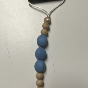 Bello Tunno gbp38 blair blue pacifier clip