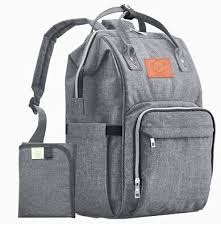 KB024-001 Diaper Bag Gray