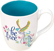 Karma  ka-3118-33 bird coffee mug