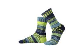 Lemongrass Crew Solmate Socks / Medium