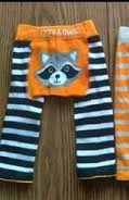 79399 Orange Raccoon Pants