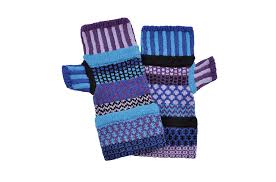 Raspberry Solmate Fingerless Mitten