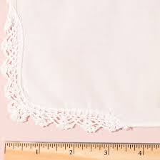 Scalloped Lace Handkercheif