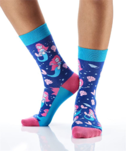 Karma  ka200845a Mermaid Blue Socks